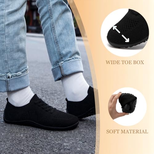 Women Barefoot Shoes Slip on Casual Walking Minimalist Zero Drop Sole Non Slip Soft Breathable Lightweight Sneakers Fashion Yoga Shoes3