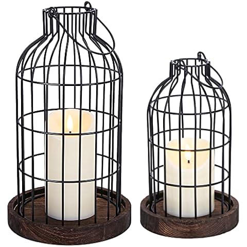 Modern Farmhouse Candle Holder Set Cover