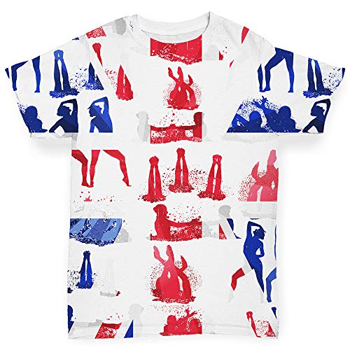 TWISTED ENVY Baby Girl Clothes GB Synchronised Swimming Collage White 3-6 Months