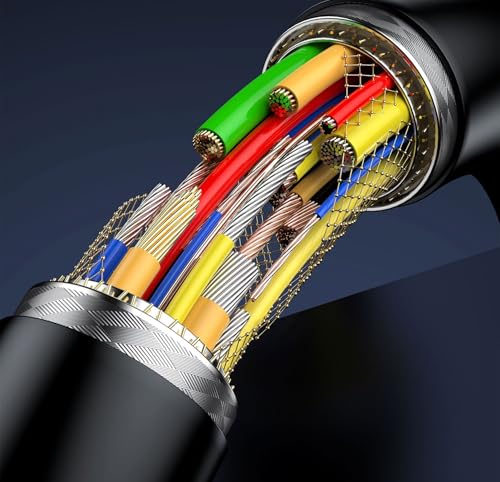 Cable tipo C compatible con Thunderbolt para transferencia de datos 20 Gbps 6
