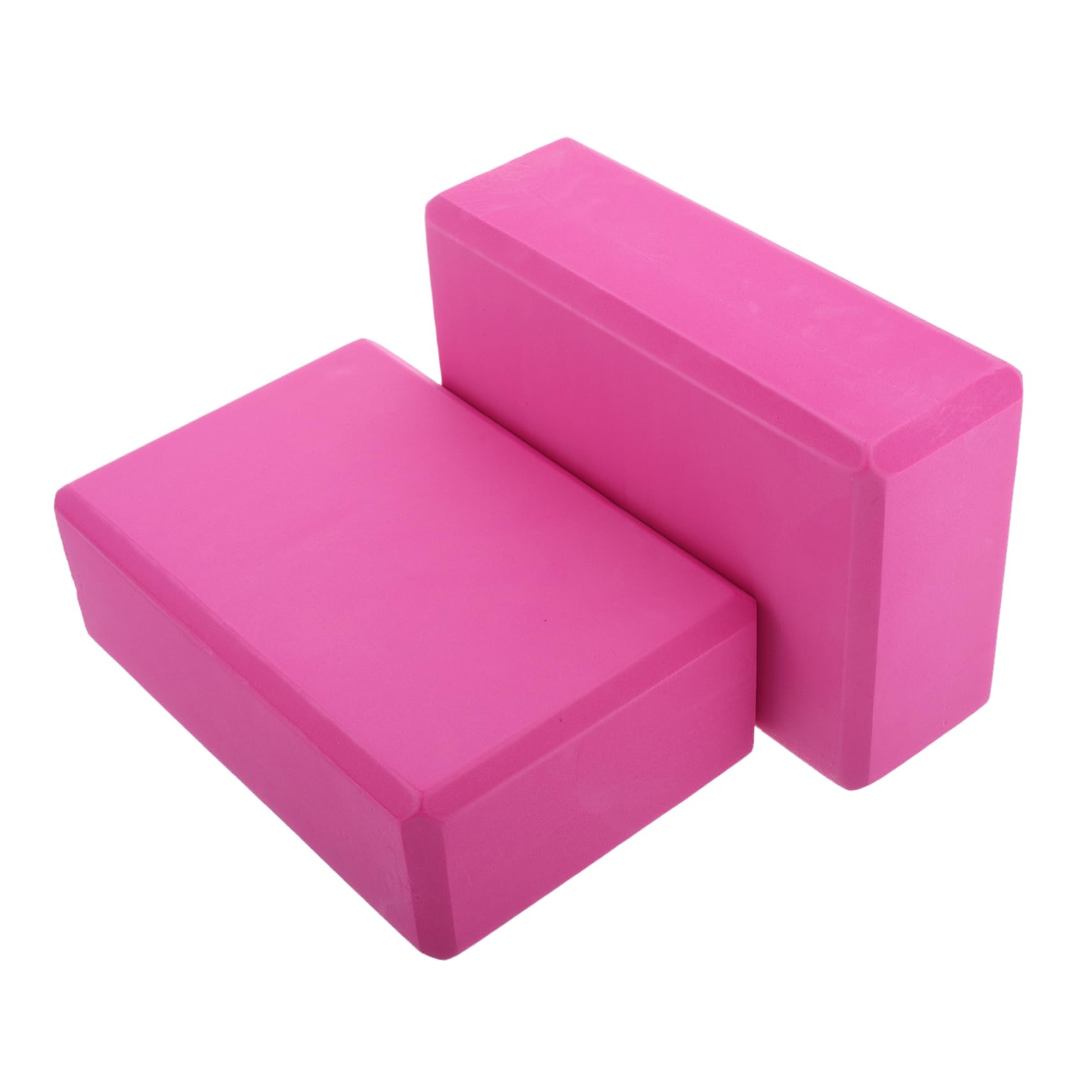 Balacoo 2pcs Non-slip Yoga Blocks for Pilates Stretching Eva Exercise Bricks Stability for Ages
