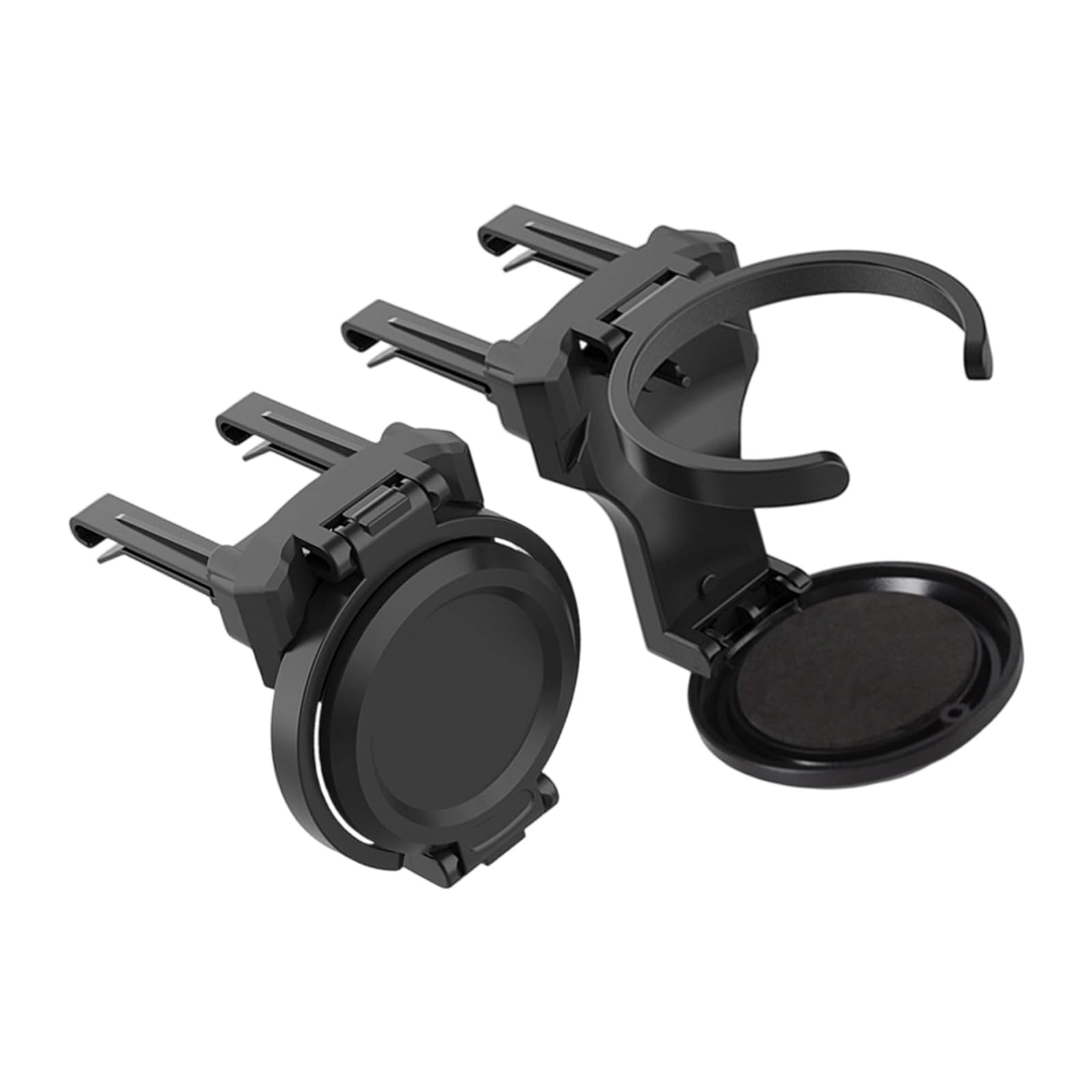 Car Beverage Holder and Ashtray Set Heavy Duty ABS Materials Compact Storage Ideal for Compact Car Spaces ABS Automotive Drink and Ashtray Mount