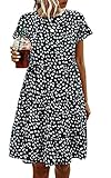 Material: Dieses kurz tunika kleid besteht aus baumwolle, die sehr weich und angenehm zu tragen ist.