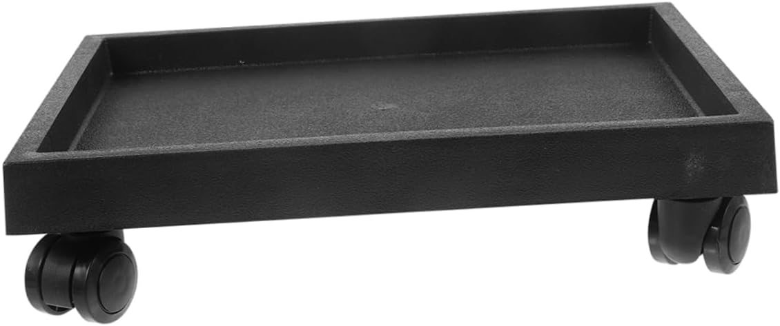 Indoor Plant Tray Base with Wheels Rolling Planter Holder for Easy Plant Mover