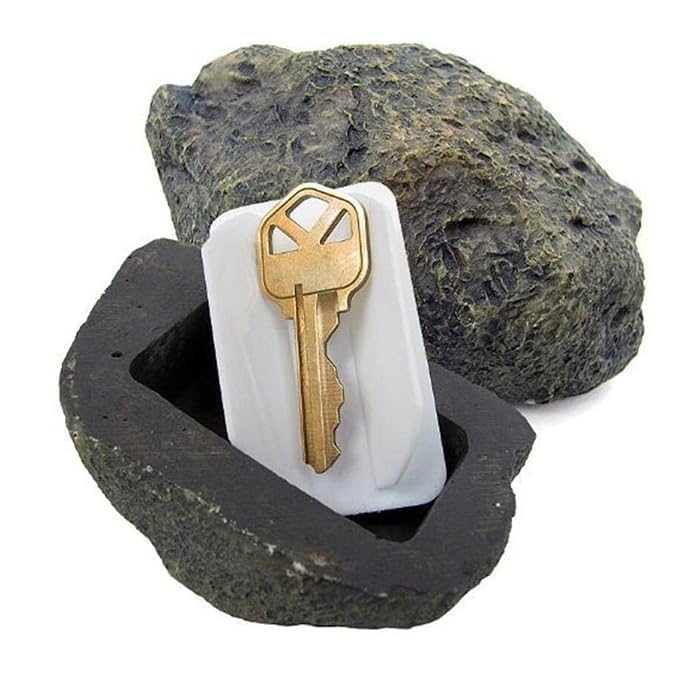 Harroberry HIDE A KEY OUTSIDE ROCK LOOKS LIKE A REAL ROCK - WEATHERPROOF ROCK KEY PERFECT FOR EMERGENCIES - FAKE ROCK KEY HIDER OUTSIDE DECORATIVE (1 PC) (B0CWDJZT6T) Amazon Price History, Amazon Price Tracker