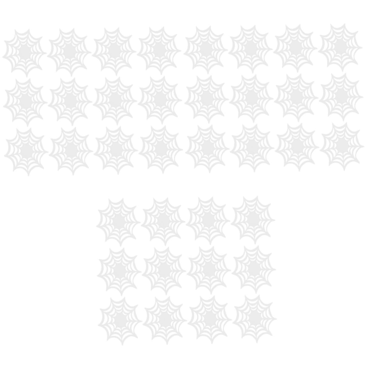 PRETYZOOM 36 Piezas Agarradera De Tela De Araña Accesorios Góticos Titular De La Olla Caliente Tapete para Platos Calientes Estera De La Taza De Bebida Posavasos con Soporte Gel De Sílice