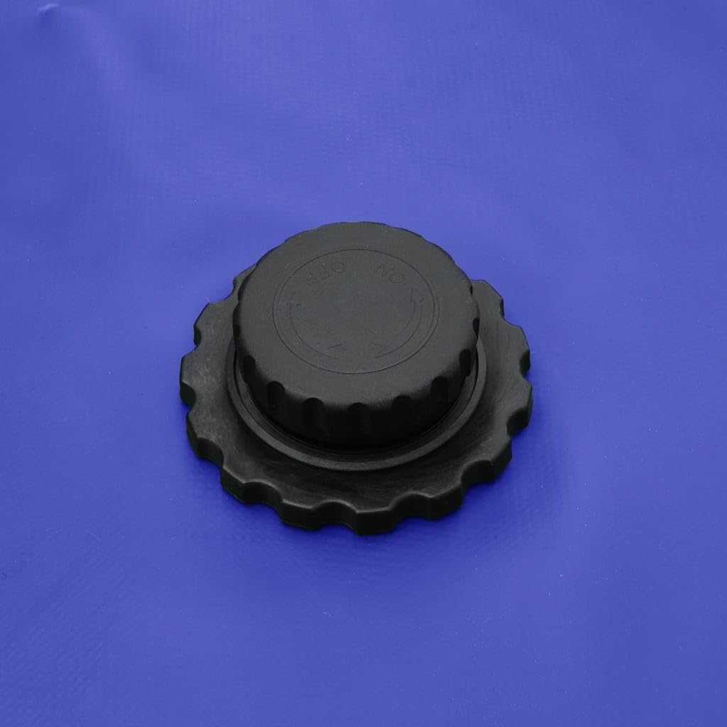 Homgoday Wassertank mit Wasserhahn Faltbar 2100 L PVC Regenwassertank Wasserkanister Aufbewahrungsbehälter Wasserbehälter Regentonne Regenwassertank für Camping Garten Außen