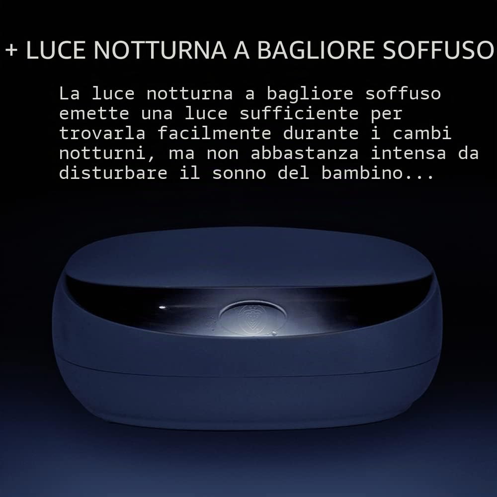 Prince Lionheart EVO Riscaldasalviette Luce Notturna Bianco Bassa Tensione Ever-Fresh System