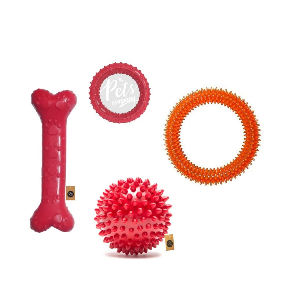 See full amazon price history chart for The Pets Company Rubber Dog Chew Toy Combo (Dog Bone 6" + Dog Spike Ball 3"+ Ring Dog Toy 4.5" + Spike Ring 6") | Teething Toys for Puppies & Small Dogs The Pets Company Rubber Dog Chew Toy Combo (Dog Bone 6" + Dog Spike Ball 3"+ Ring Dog Toy 4.5" + Spike Ring 6") | Teething Toys for Puppies & Small Dogs (B0BMLG4F6N) Amazon Price History, Amazon Price Tracker