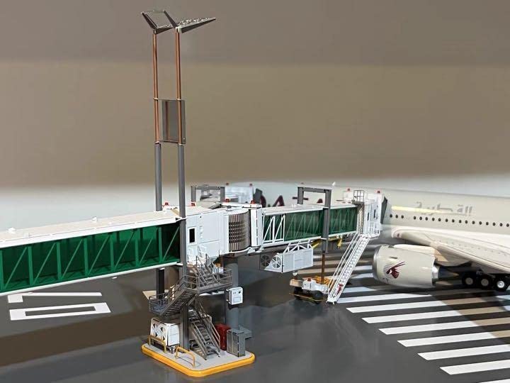 Amazon.co.jp: 08-HANGERジオラマ1/200パッセンジャーボーディング  