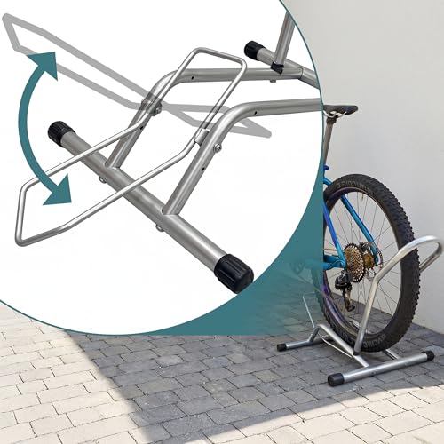 Béquille de vélo de sol support VTT 29 pouces pneu large 10.5 cm - 5