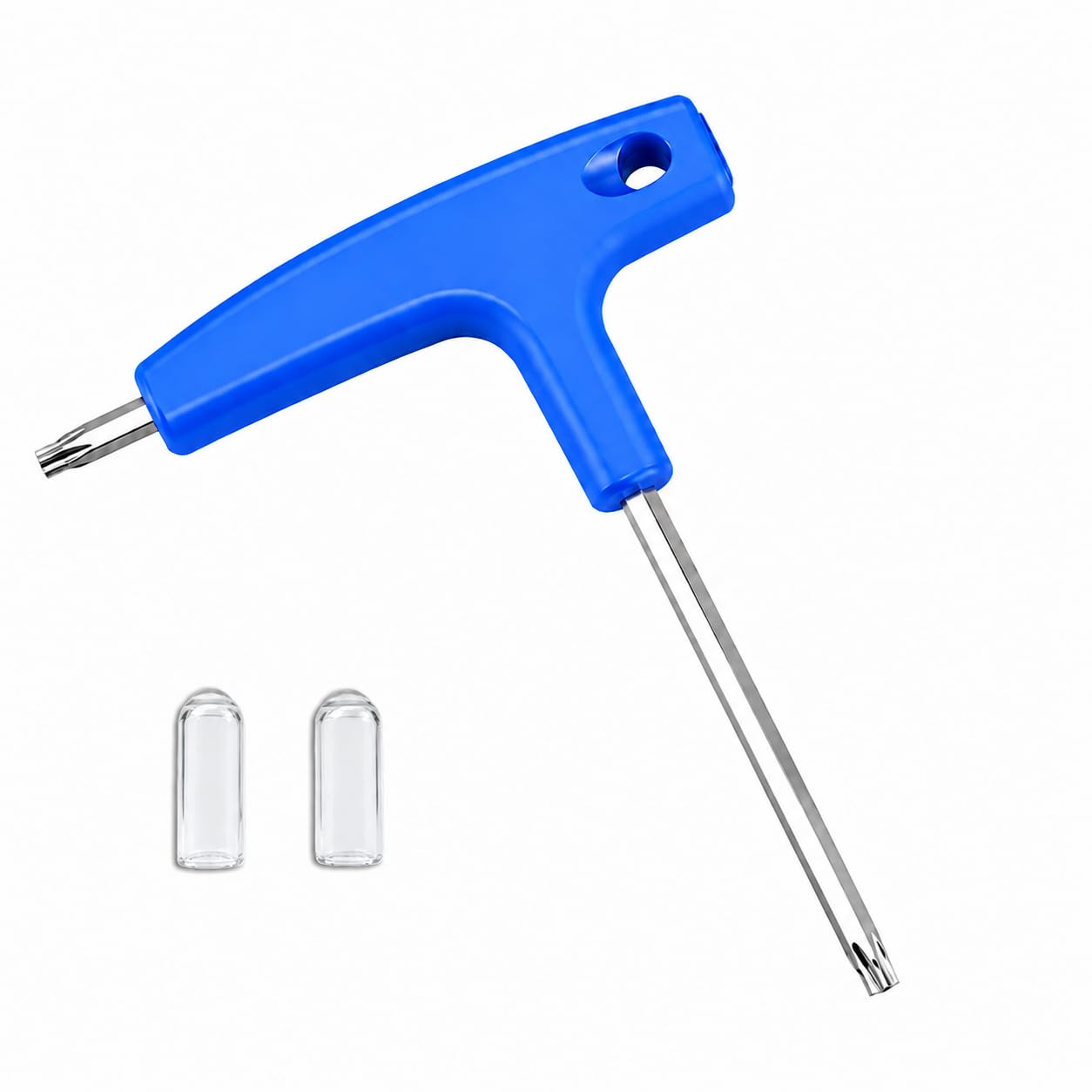 Golf Driver Wrench, 2 in 1 Golf Driver Tool for T20 and T25, Universal Golf Wrench with Plastic Handle, Portable Adjustable Driver Tools Golf Accessories for Golf Club Fairway and Hybrids-Blue