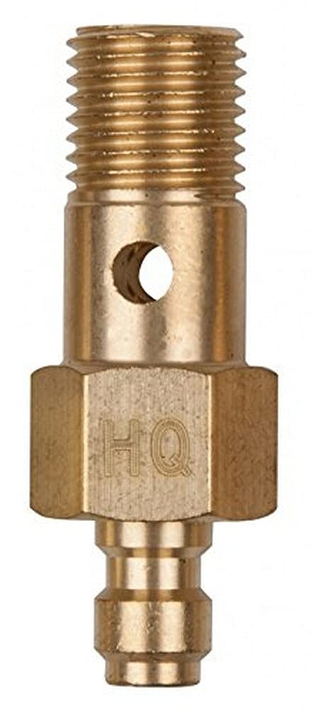 KS Tools 150.2658 Tornillo hueco M12x1,25 y conexión de manguera de 1/4"