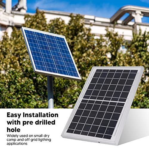 Cargador solar de 6V 10W a prueba de polvo para mantener tus campamentos activos 3