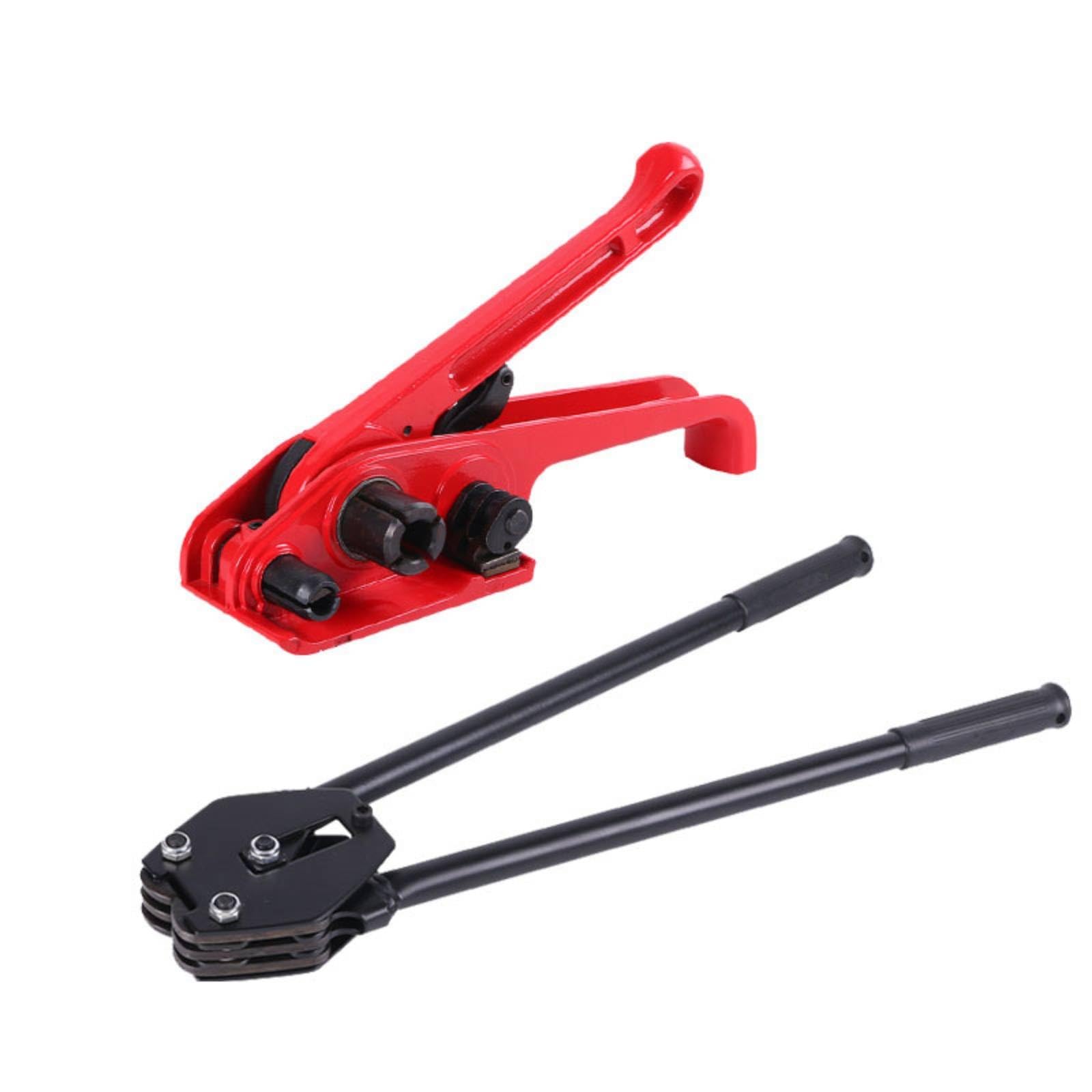 Tendireggia Manuale a Leva Hardware | Kit di Reggiatura, Portatile, Set di Reggia, per Magazzino, Officina, Addetti All'imballaggio