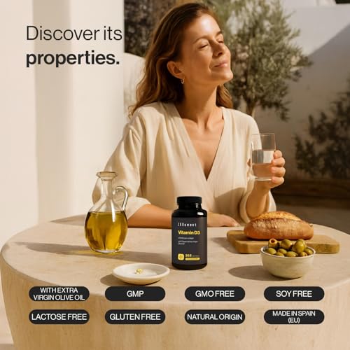 Vitamin D3 4000 IU, Full Year Supply, 365 Softgels | (Cholecalciferol), with Organic Extra Virgin Olive Oil | Bones, Muscles and Immune System | Soy Free, Non-GMO | Zenement - Image 3