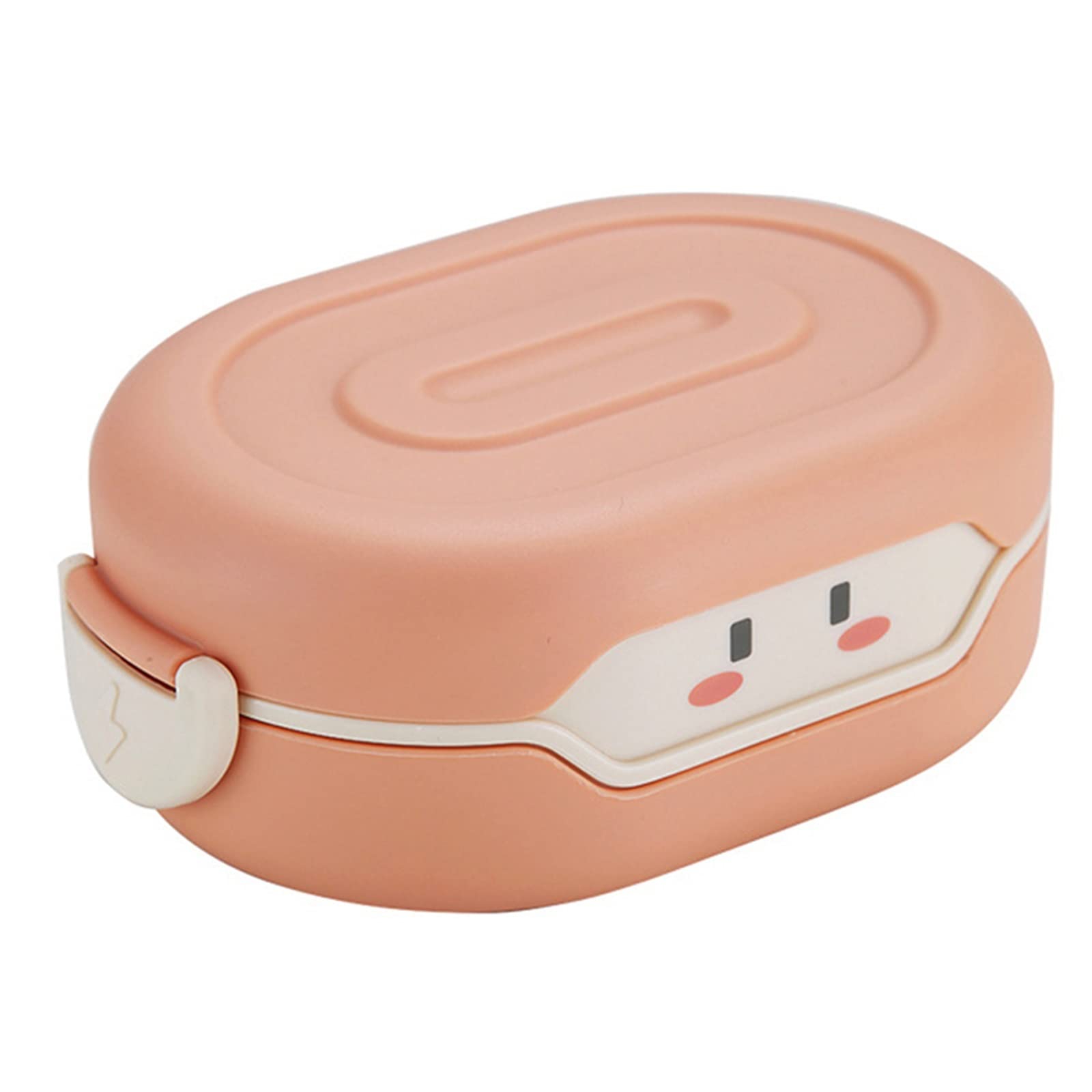 IVYILA Lunch Box Lunch Box For Double Layer Heat Insulation Lunchbox School Colorful Anime (Color : -PK)