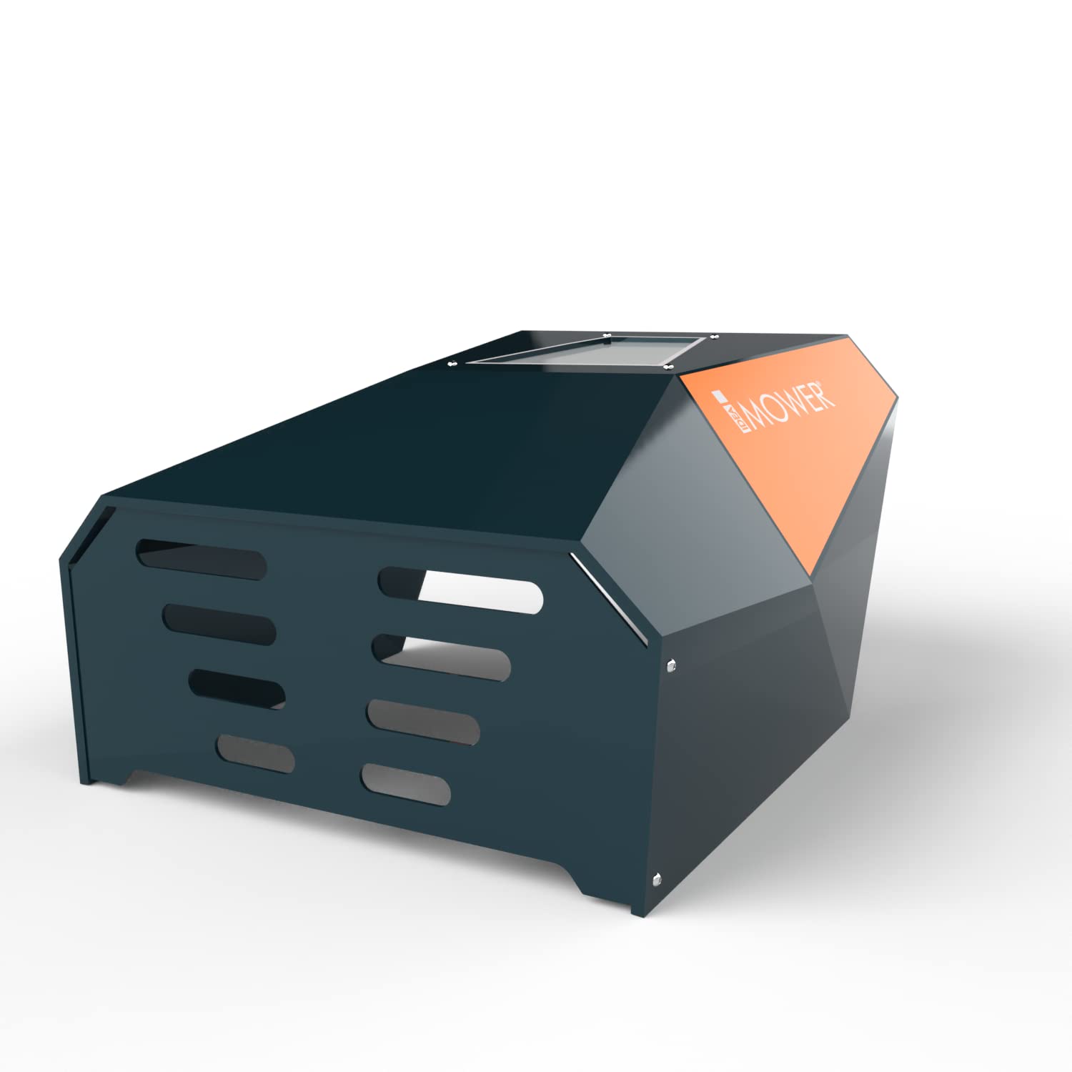 IdeaMower Garaje para robot cortacésped compatible con Worx Landroid Vision, 74 x 78 x 38 cm, protección UV, material compuesto de aluminio
