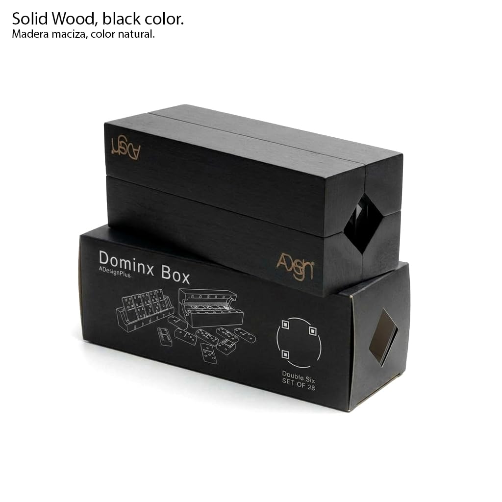 Design unique | Ensemble de dominos pour adultes 4 étagères/plateaux en bois | Ensemble de voyage portable double 6 dominos | Lot de 4 supports de dalles | Ensemble de dominos de 28 carreaux pour jeux