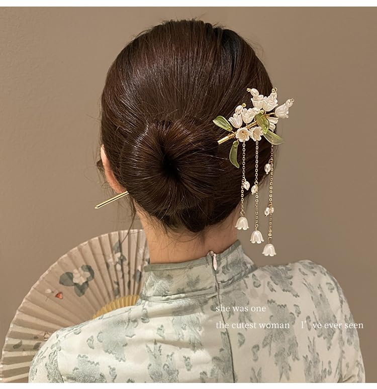 Amazon.com : junweideyi Geisha Hair Accessories Retro Chinese