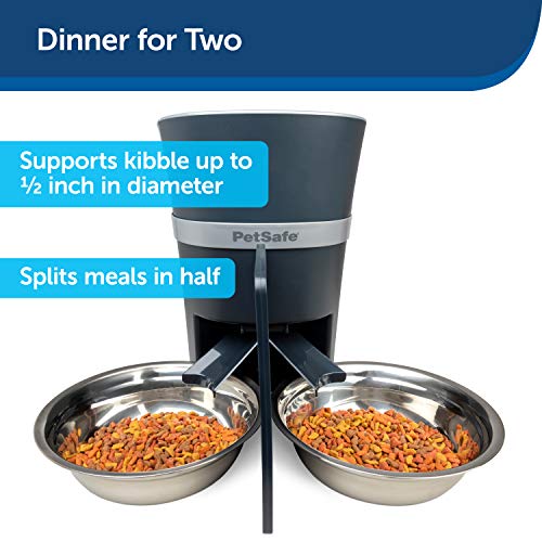 PetSafe 2-Pet Meal Splitter with Bowl - Easily Cleaned, BPA-Free, Food-Grade Material - Designed for PetSafe Smart Feed… - Image 4