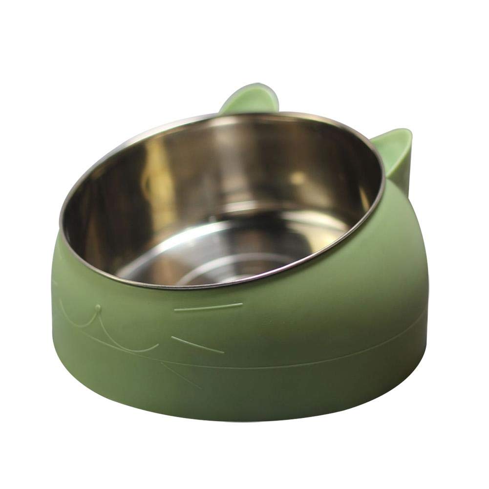 Gamelle inclinée pour chiens et chats pour un repas propre dans la cuisine