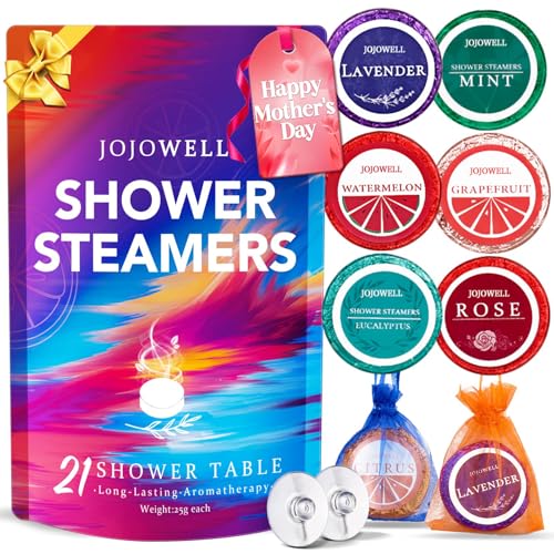 Shower Steamers Aromatherapy - 21Pcs Birthday Gifts for Women, Mothers Day Gifts for Mom Wife...