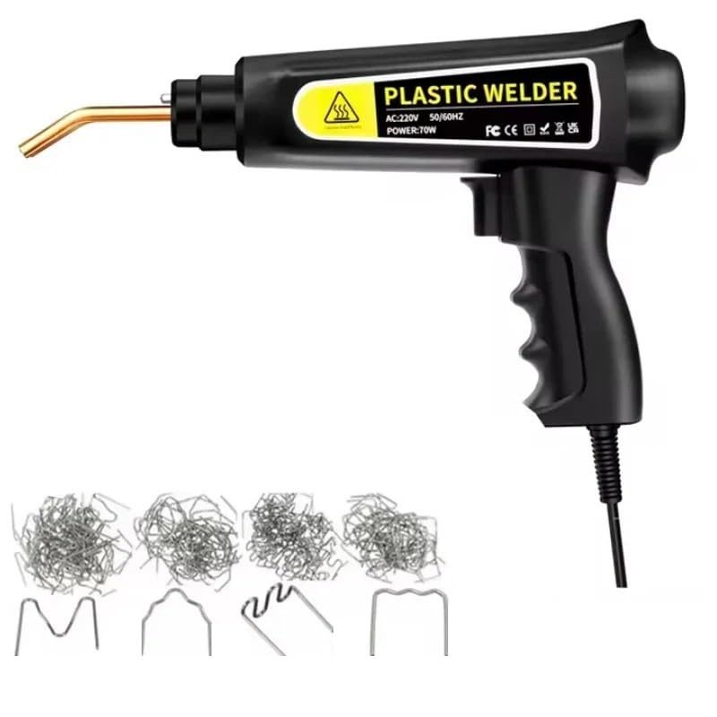 Chiodi di Saldatura Pistola termica Saldatrice di plastica Paraurti Saldatore Graffette Riparazione Kit strumenti per auto Cucitrice CALDA(800pcs)