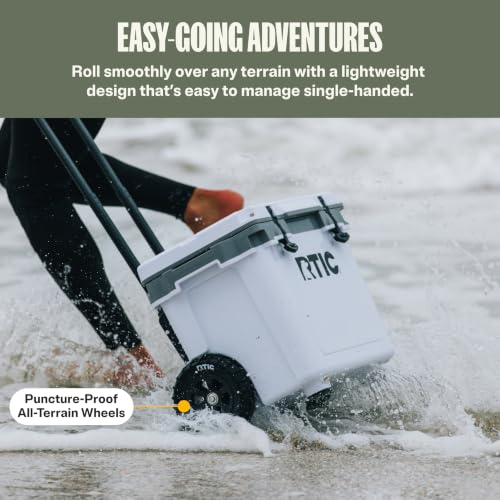 Image of RTIC 22 QT Ultra-Light Wheeled Cooler with Handle