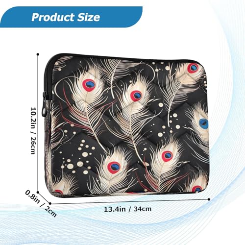Funda para laptop 13-14 pulgadas impermeable negra miniatura 3