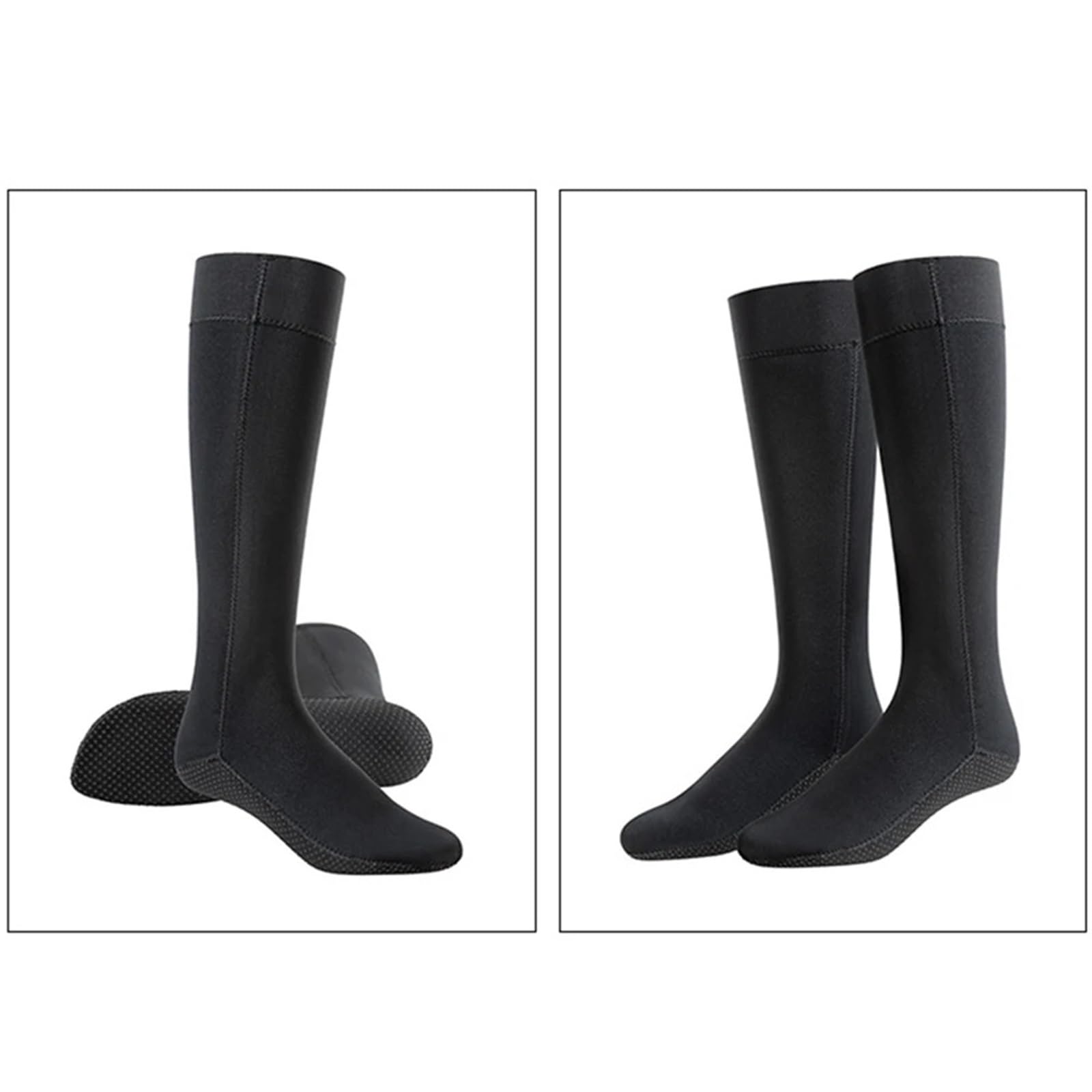 Calzari Sub Calzari da sub corti for muta antiscivolo | Stivali da sub corti con muta antiscivolo for sport acquatici invernali caldi unisex