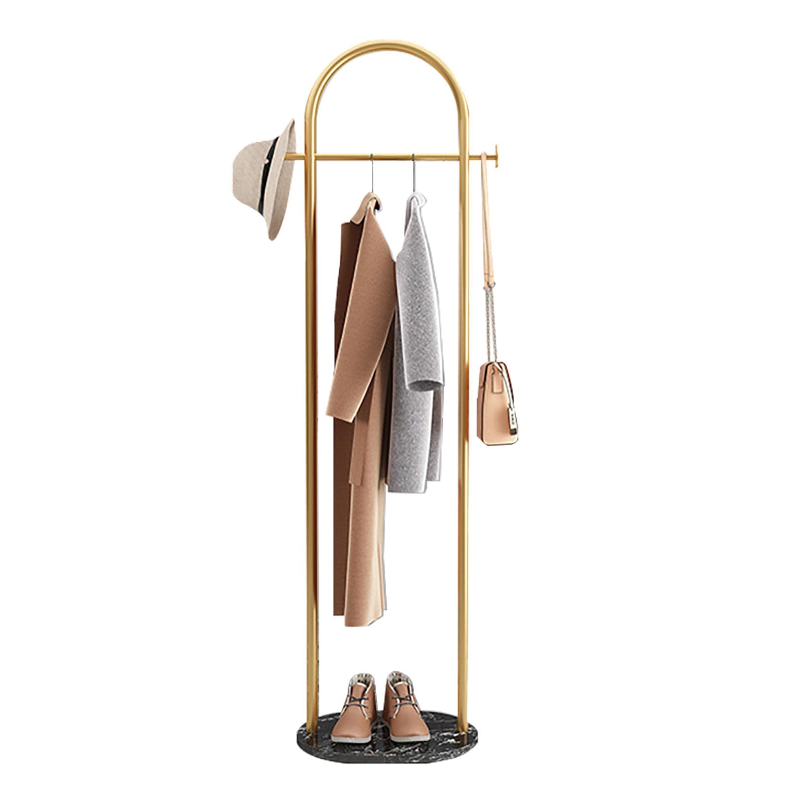 HPTHLY Portable Freestanding Garment Rack - Versatile Clothing Sto For Coats, Shirts, Sweaters & More - Perfect For Bedroom (C-40Cm)