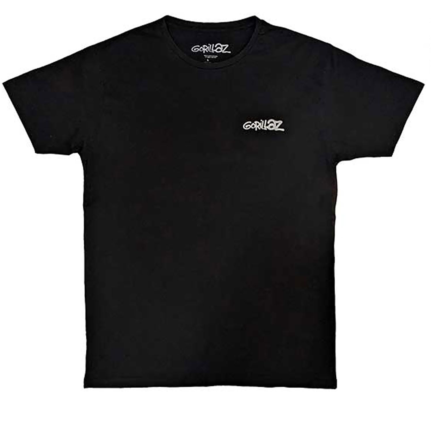 Rock Off Officially Licensed Products Gorillaz George Group Pocket Spray T Shirt Size S