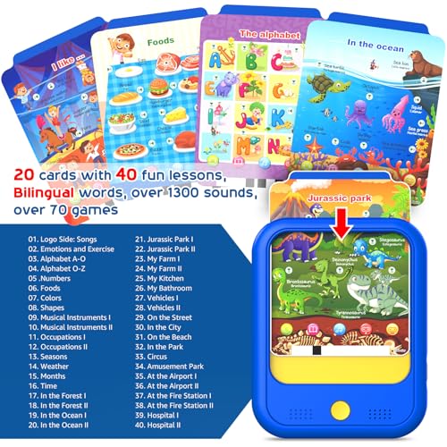 Qiaojoy AC52 Kids Learning Tablet Educational Learning Pad For Toddlers 2-5 To Learn Alphabets thumb #1