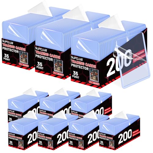 2026 Upgraded 1000 35PT Toploads for Cards & 1000 Penny