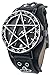 Produktbild etNox Time Pentagramm Unisex Armbanduhren Standard Kunstleder, Zinklegierung Gothic