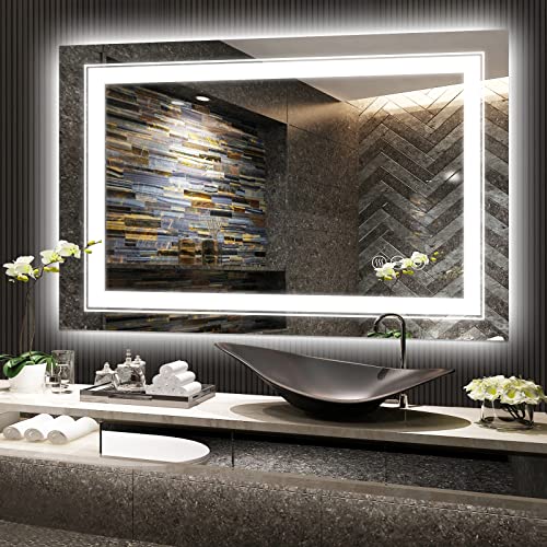 Black Vintage Bathroom Mirror Smart Home Bath