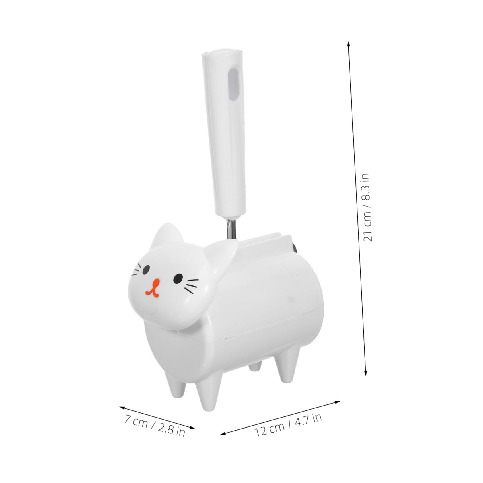 2 Piezas Rodillo Adhesivo para Pelo de Mascotas Unidades Diseño Portátil y Compacto con Desprendibles Fáciles Estilo Cartoon Divertido para Ropa y Muebles Removedor para Perros y