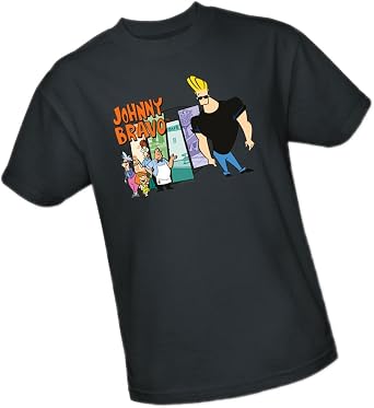 Cartoon Network Johnny & Friends- Johnny Bravo Adult T-Shirt