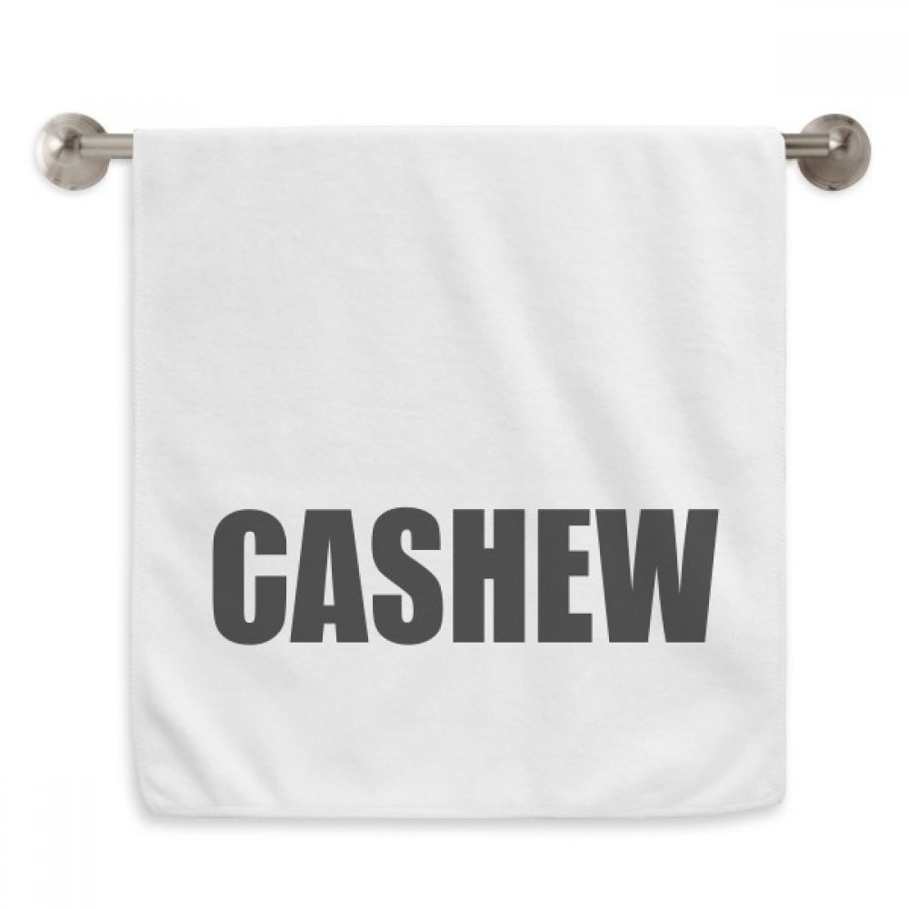 Serviette moelleuse Cashew Foods serviettes débarbouillettes blanc