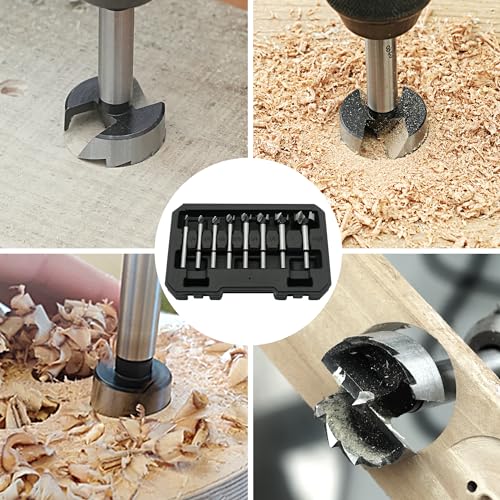 GMTOOLS Carbide Forstner Bit Set