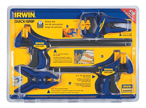 IRWIN QUICK-GRIP Clamps Set, 8-Piece (4935502)