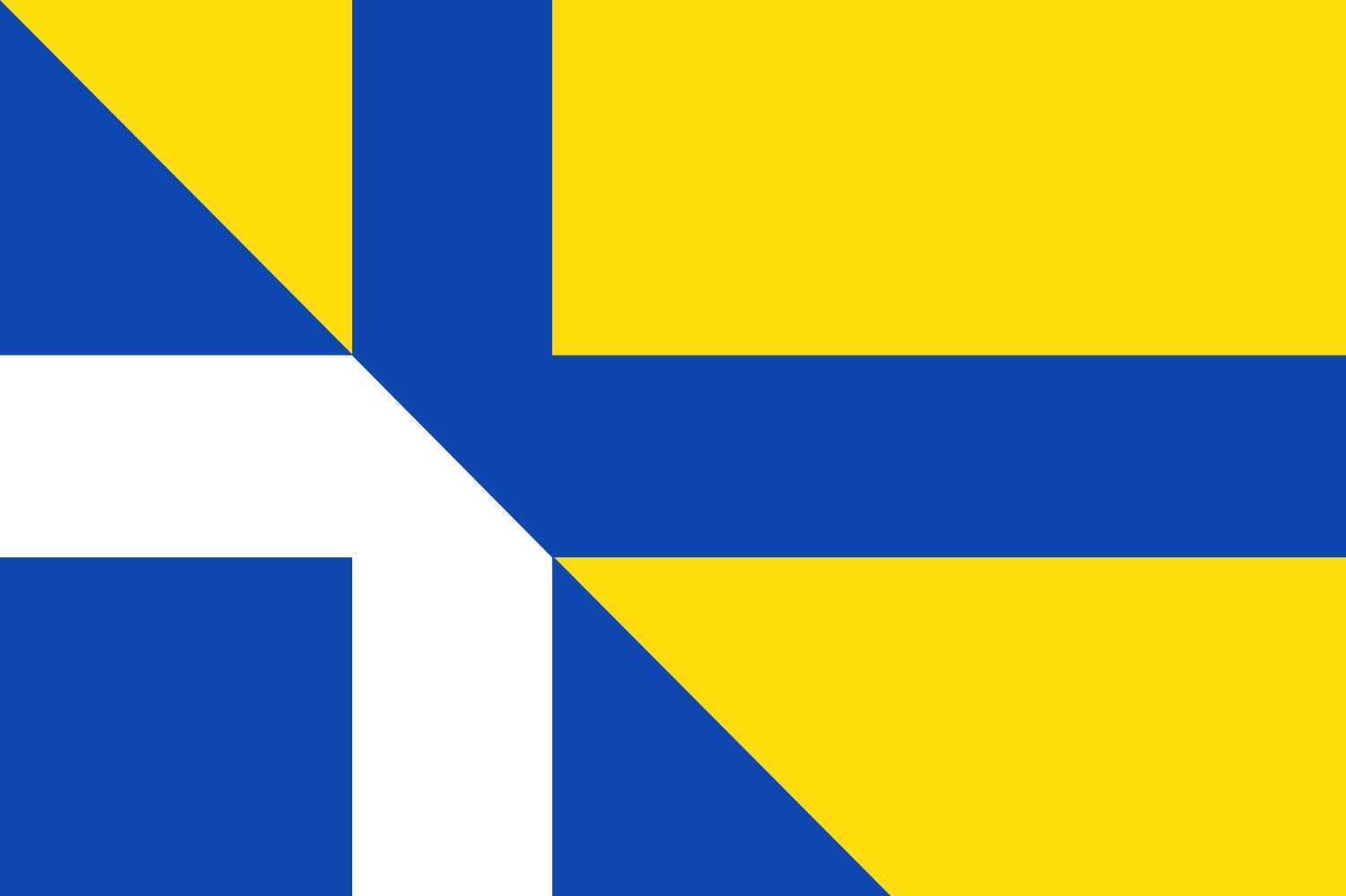 Drapeau Linne vlag en lin pour remplacer les pavillons synthétiques fragiles