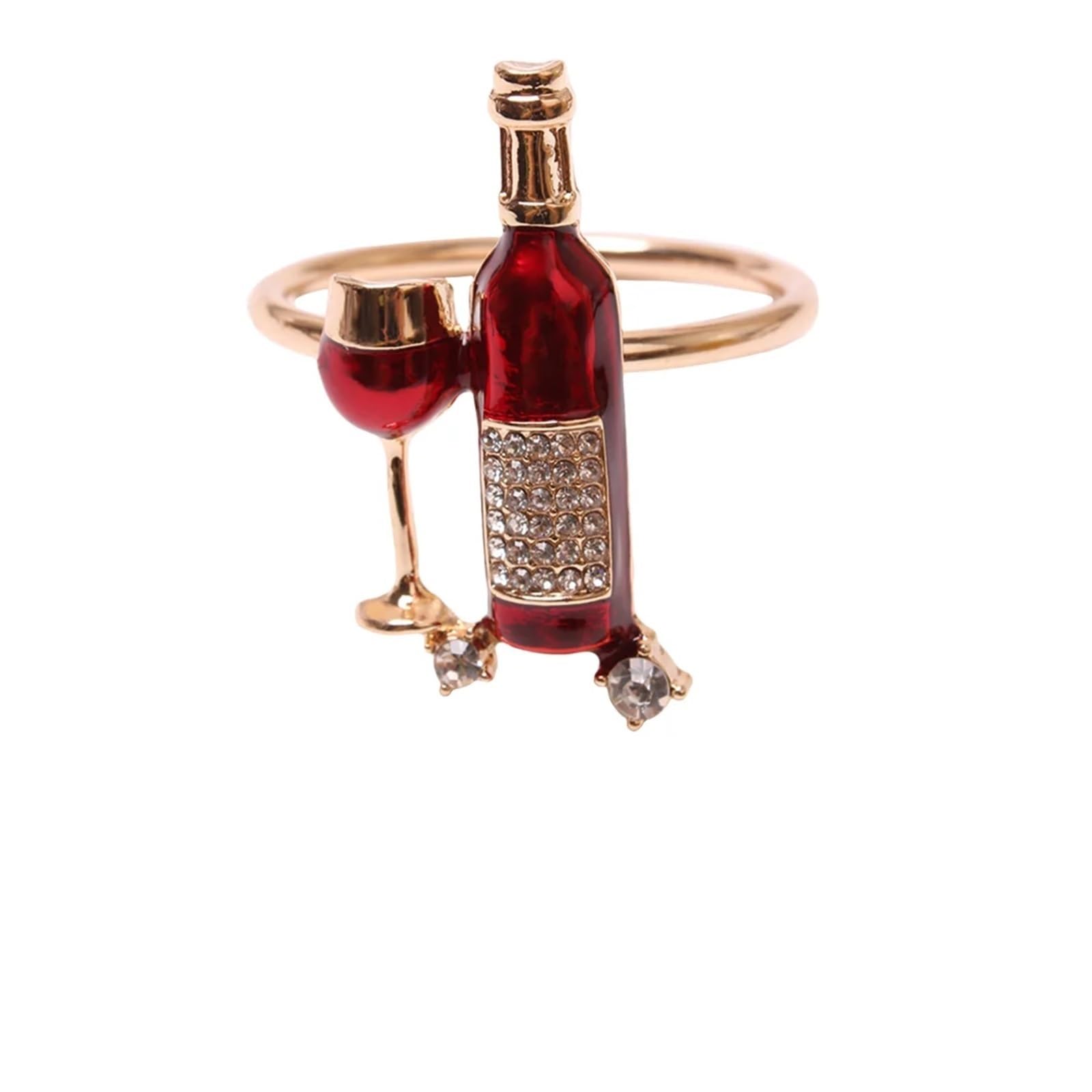 napkin rings Zinc Alloy Napkin Rings Decorative Serviette Buckle Reusable Accessories Elegant Party Ring Hotel