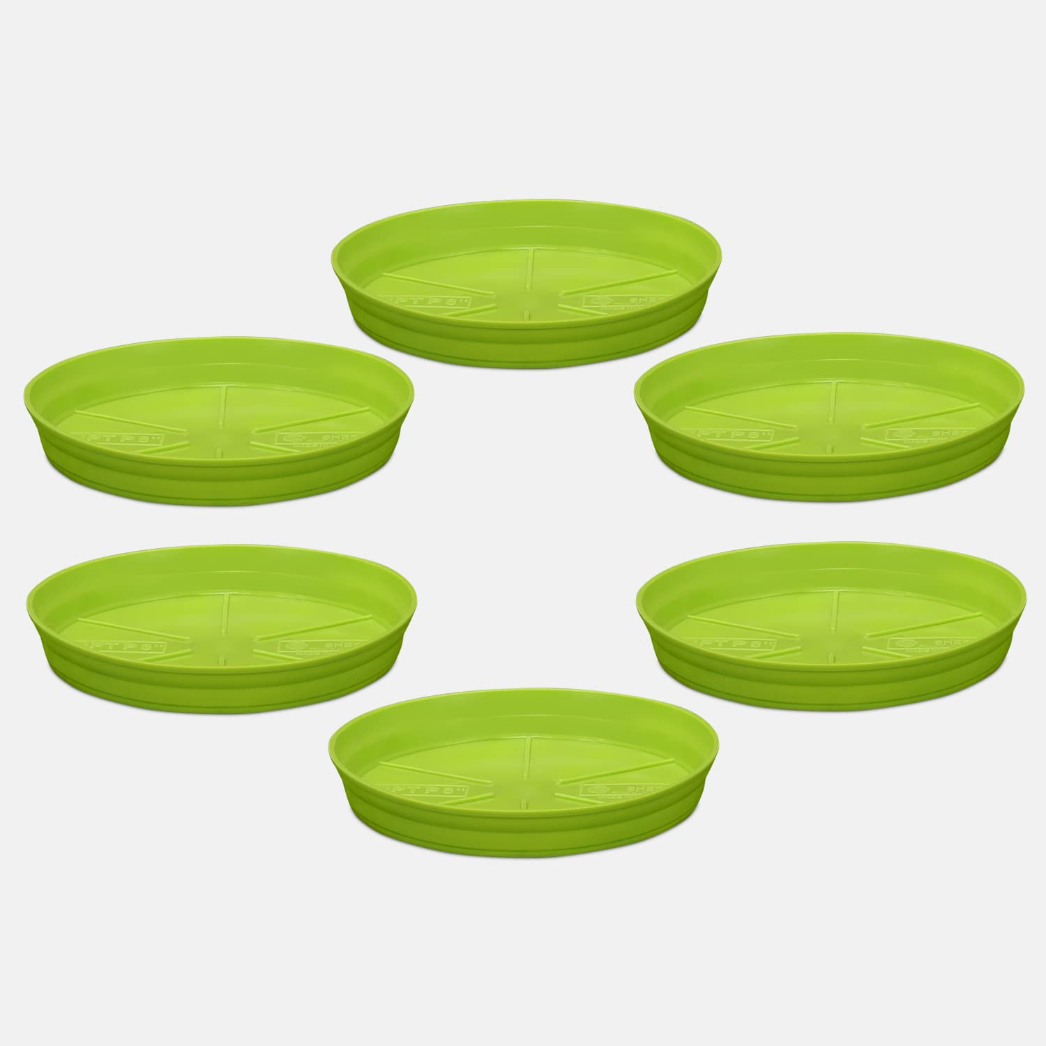 Yuccabe Italia Shera Planter Under Plates - 6 Pack -13