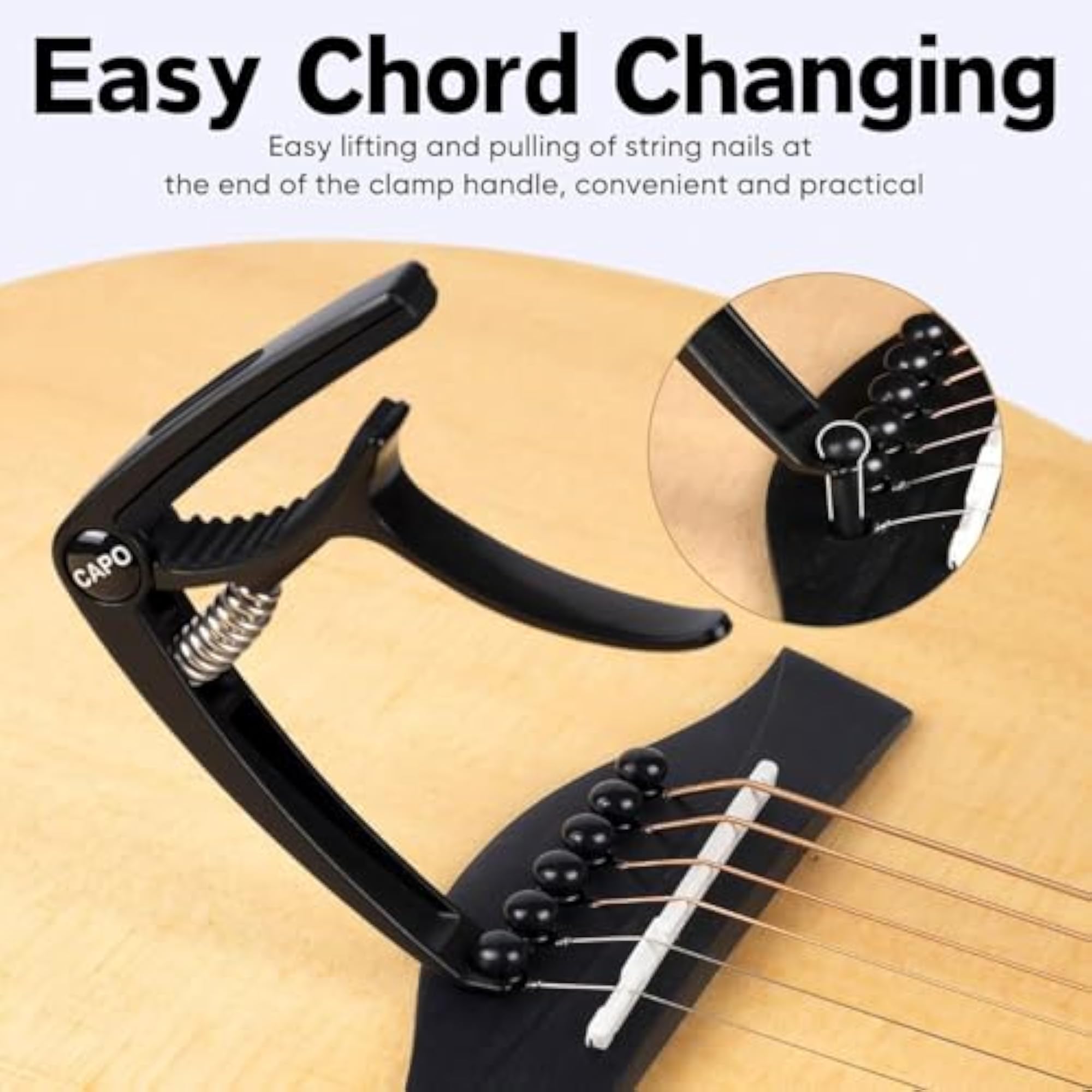 Guitar Capo for Acoustic & Electric Guitars
