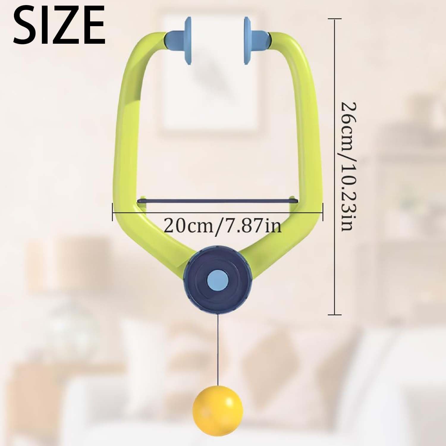 Over The Door Ping Pong Game for Kids, Hanging Doorframe Table Tennis Set, Indoor Parent-Child Interactive Game