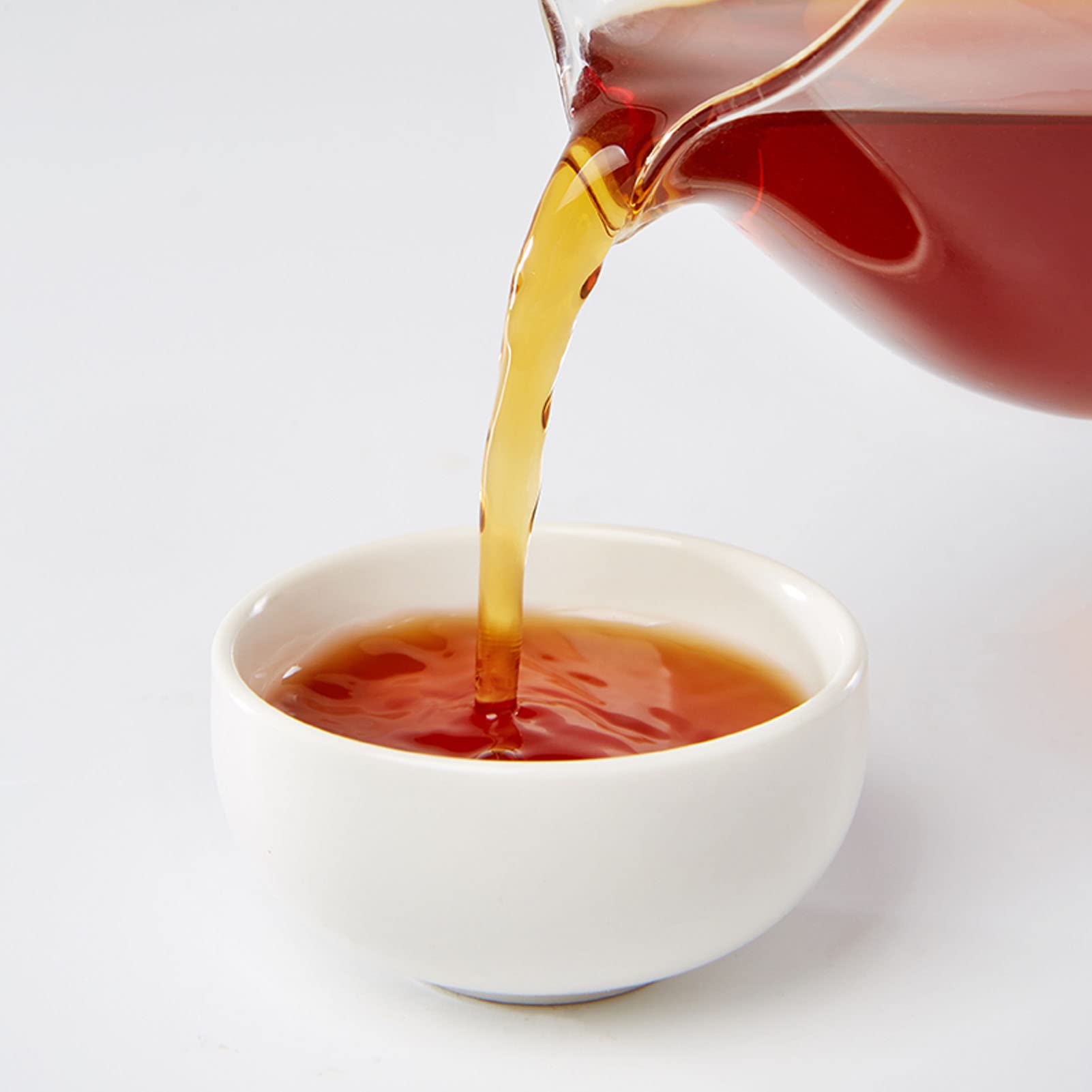 12,3 oz Puer Tea gealterter reifer Tee mit Geschenkbox, 40 Teebeutel, China Yunnan Puerh Tee Heicha, weicher Dicker Geschmack mit gealterten Aromen, für Senioren