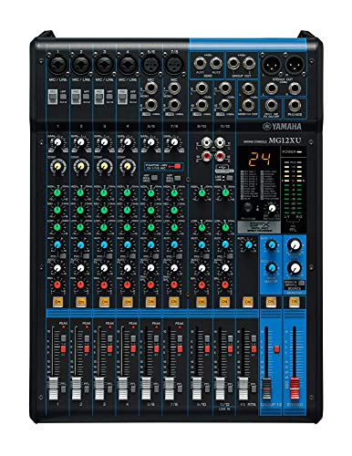 Image of Yamaha MG12XU 12-Input 4-Bus Mixer with Effects