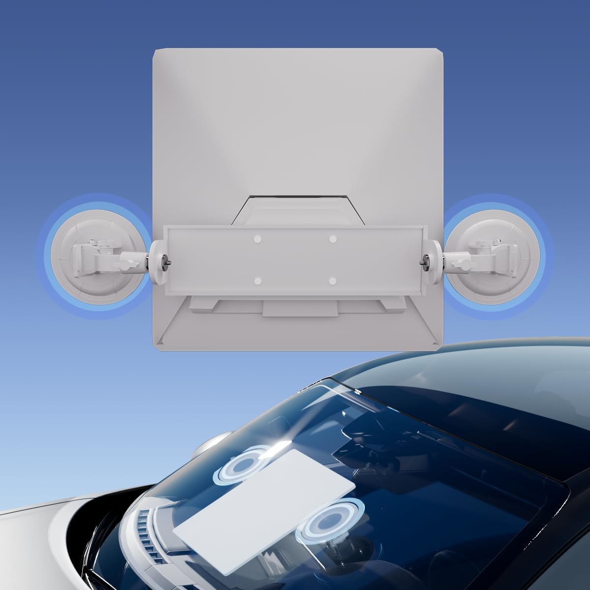 Starlink Mini Suction Cup Mount, Starlink Car Mount, Adjustable Suction Cup Suitable for Cars, Window, Sunroof, RVs, Boats Stable Satellite Signal During Travel